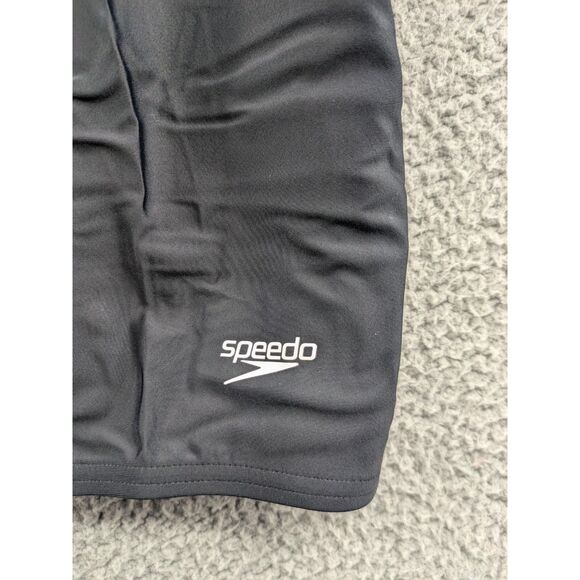 NWT Speedo Men's size 38 Black PowerFlex Jammers Training Swimsuit - Picture 3 of 12